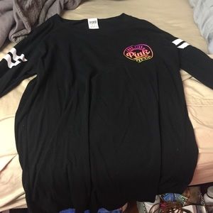 Long sleeve open back Victoria secret