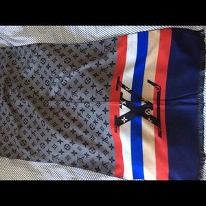 LV scarf cashmere