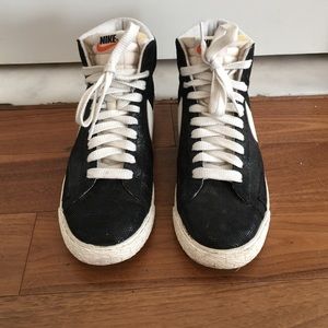 Shiny Nike high tops