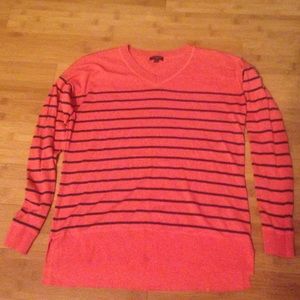 Talbots light V neck sweater