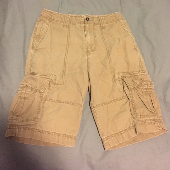 Tan mossimo supply co. cargo shorts