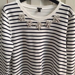 Embellished J.Crew Sweatshirt