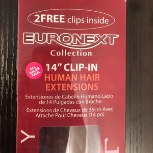 Clip In Hair Extensions (Dark Brown)