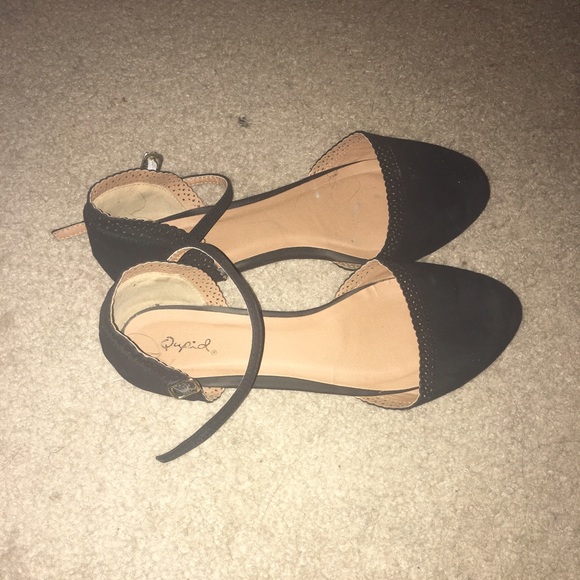 Black flats