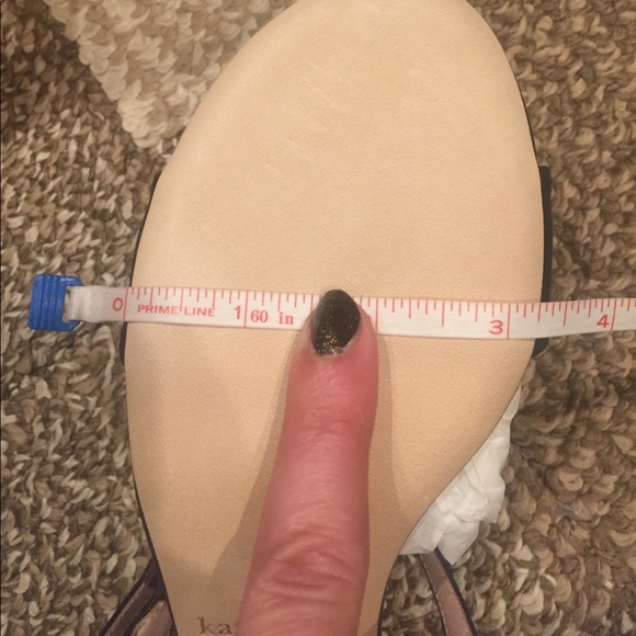 Kate Spade Monne crystal block heel sandals navy - Picture 5 of 5