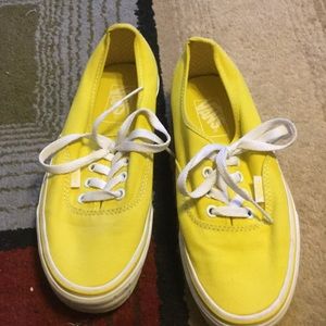 Vans lace up sneakers
