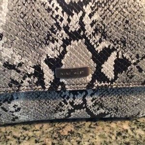 High quality Nine West purse imitation snake skin