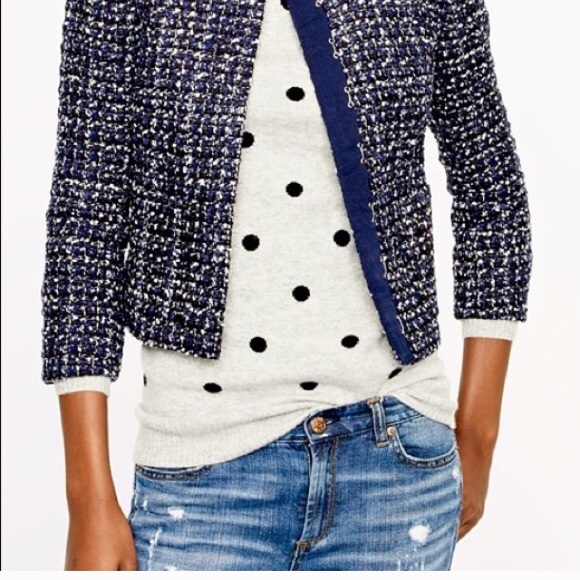 J. Crew tweed blazer