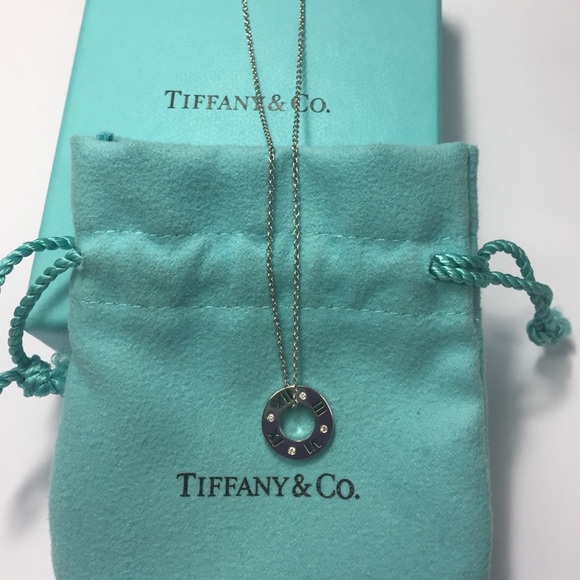 Tiffany & Co. Jewelry - Tiffany & Co. Atlas Pierced Pendant with Diamonds