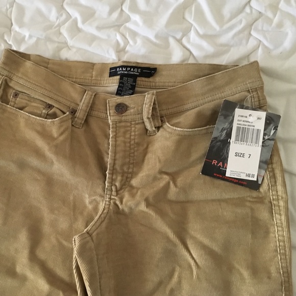 NWT rampage corduroys. Cute! - Picture 2 of 3