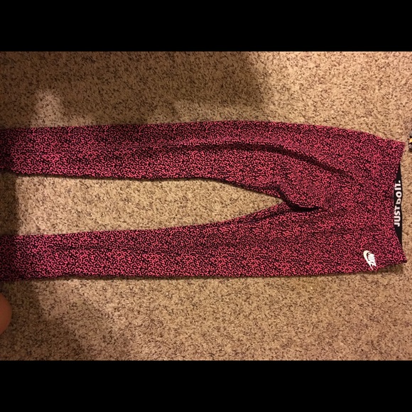 Nike pants animal print