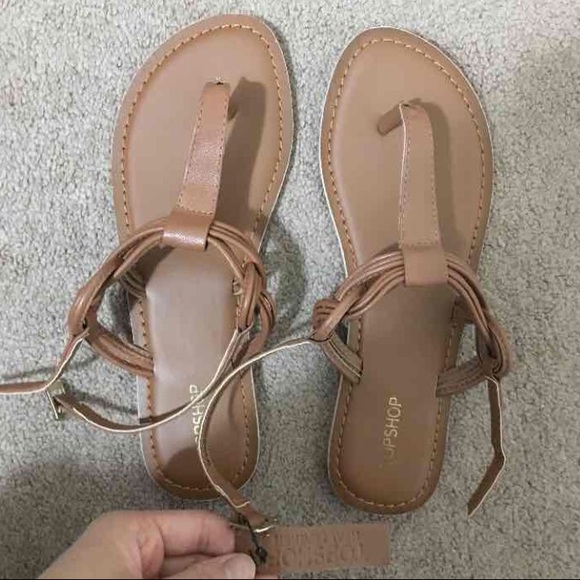 brand new top shop sandals