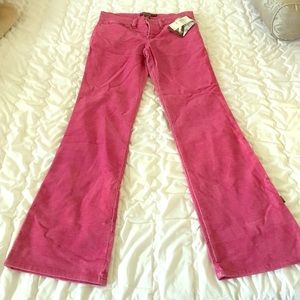 Purple/pink corduroys - brand new with tags