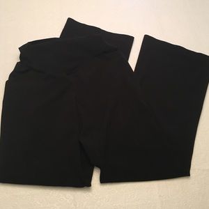 Black Maternity Dress Pants