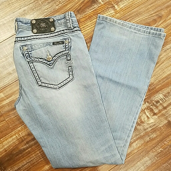 MissMe jeans. 32 signature boot.