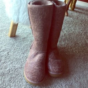 Purple Metallic Ugg Boots