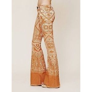 NWOT Free People Bali Flares 29x35.