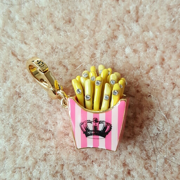 Juicy Couture French fries charm