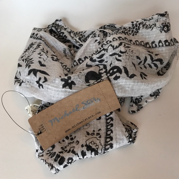 Michael Stars skinny scarf