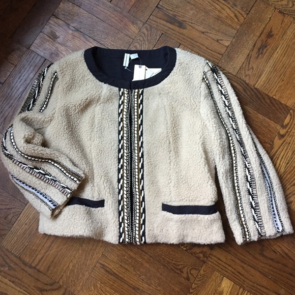Anthropologie Sherpa Ethnic Jacket - Picture 4 of 4