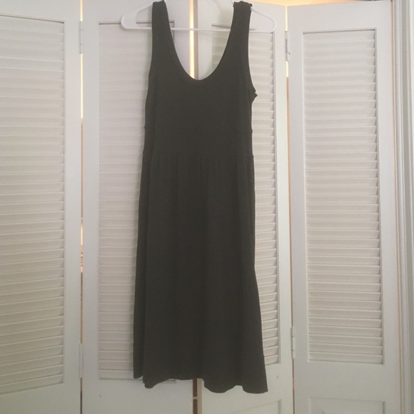 Anthropologie Gray Dress