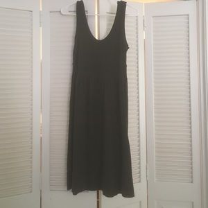 Anthropologie Gray Dress