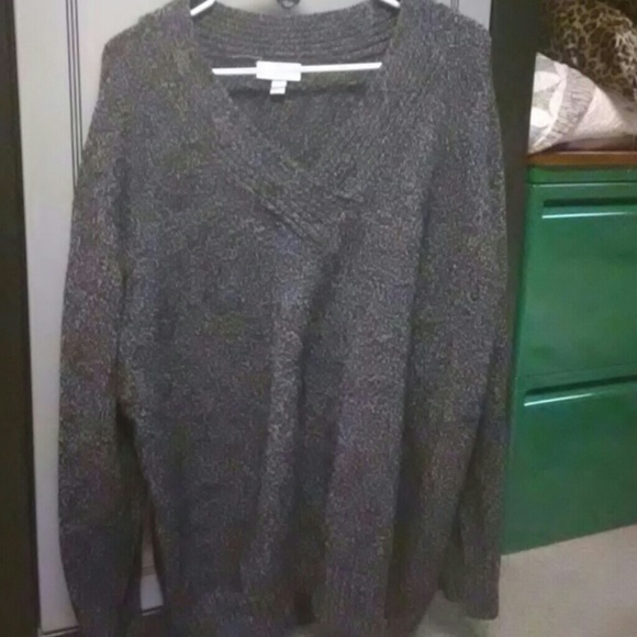 Fashion Bug Black and white sweater