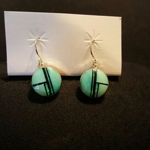 Beautiful Turquoise and Silver Earrings