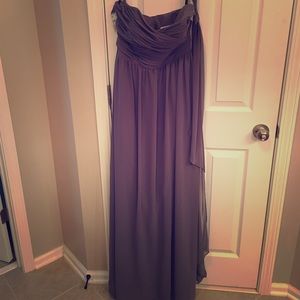 Alfred Angelo gray dress