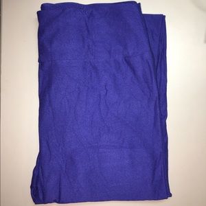 LulaRoe OS leggings in cobalt blue