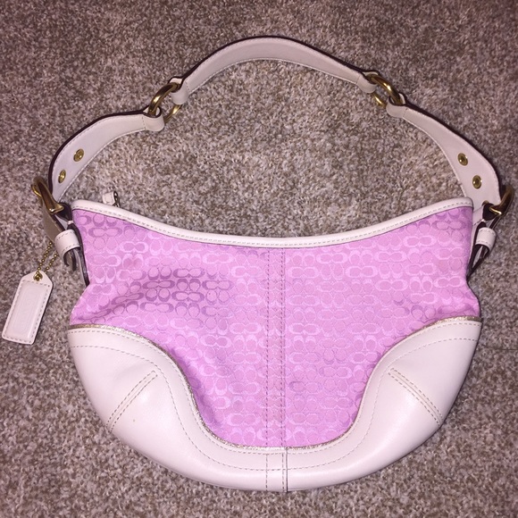 Coach Pink Purse-Authentic