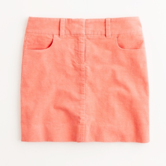 J. Crew Classic Corduroy Skirt