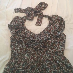 Judith March Floral Ruffle Dress