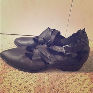 Free People Black Booties