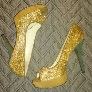 Enzo Angioloni peep toe heels
