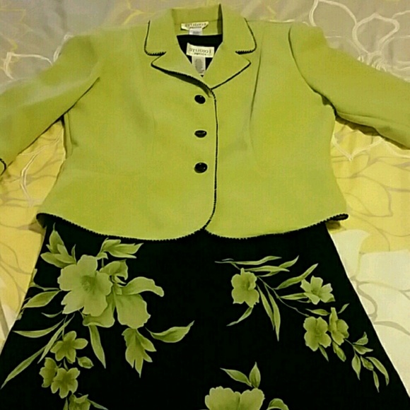 Two skirt suits