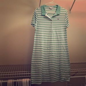 Lacoste Mint Striped Dress