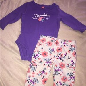 Carter's girls 6 months outfit