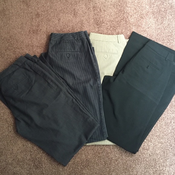 EXPRESS Size 8R Editor Slacks (Bundle of 4)