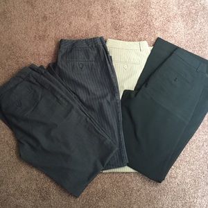 EXPRESS Size 8R Editor Slacks (Bundle of 4)
