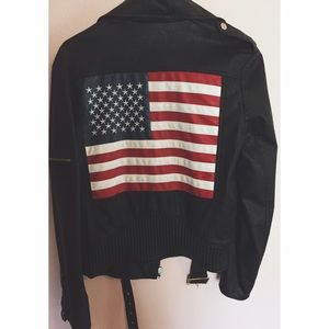 Unif easy rider Moto leather jacket