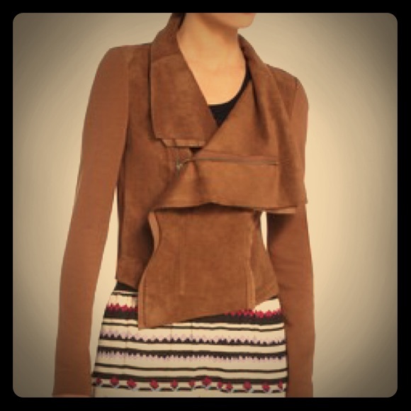 BCBG Suede Jacket