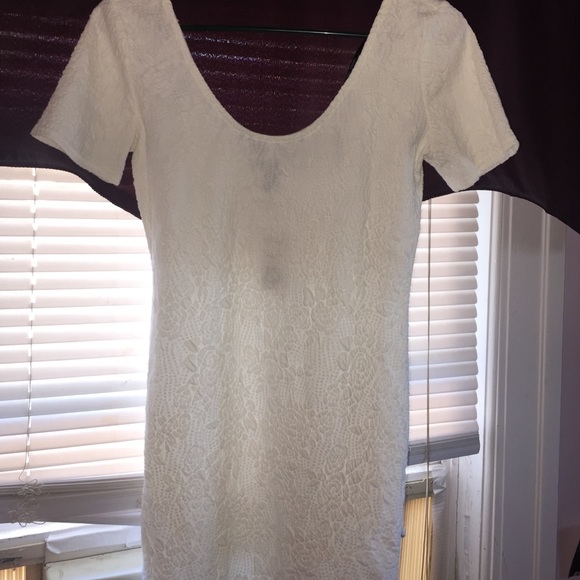 Forever 21 Short sleeve white dress