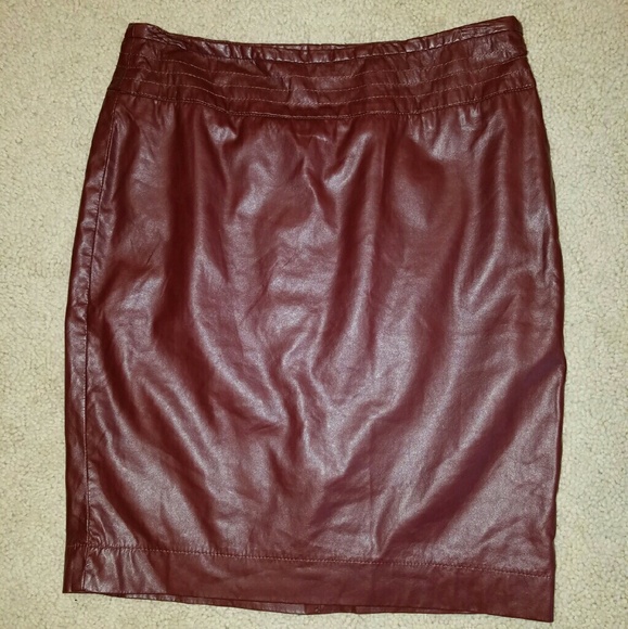 The Limited - Burgundy Skirt