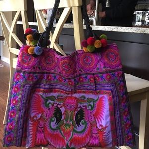 Bohemian tapestry bag boho/chic