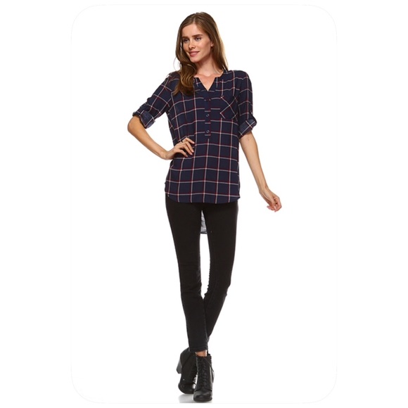 Light Long Plaid Shirt🌿 - Picture 4 of 4