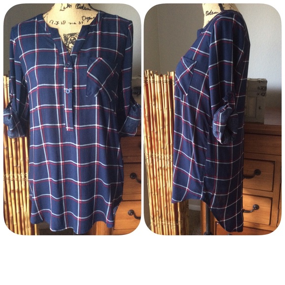 Light Long Plaid Shirt🌿 - Picture 2 of 4