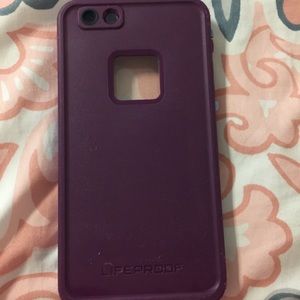 Purple lifeproof case for iPhone 6 Plus/ 6s plus!