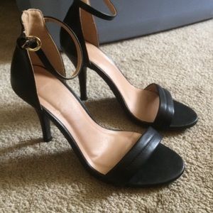 Strappy heels