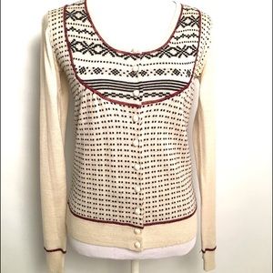 Paper Denim Cardigan Winter Sweater Button Up 2